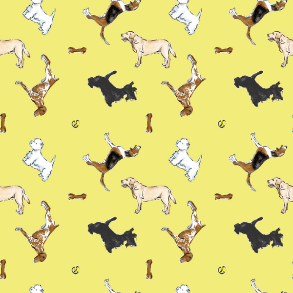 Buddy Yellow - gift wrap