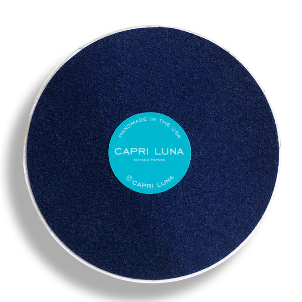 Capri lemon - 3" crystal paperweight