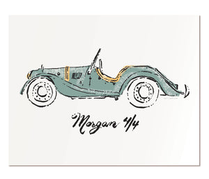 Morgan 4/4 - 11x14" art print