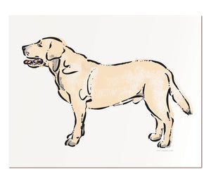 Labrador - 8x10" art print