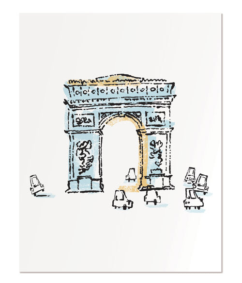 Arc de Triomphe - 11x14" art print
