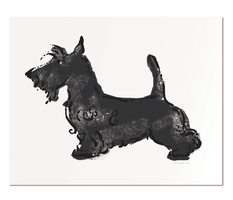Scottish Terrier - 8x10" art print