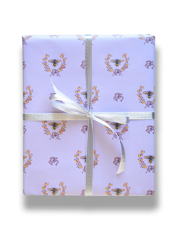Napoleon Bee gift wrap by Capri Luna
